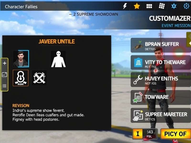 Indore Supreme Showdown Character Customization